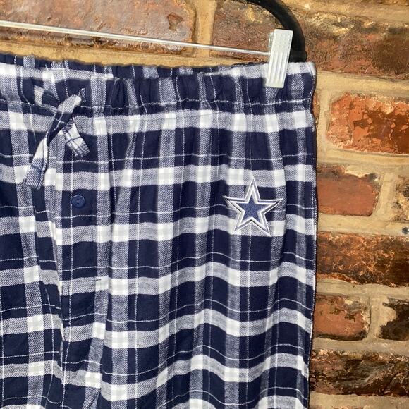 Dallas Cowboys NFL Bundle Set of 2 Pajama Sleepwear Plaid Pants Men's Size XL - Picture 3 of 11